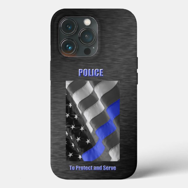Polis iPhone/iPad-fodral (Baksida )