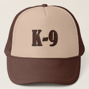 Polis K9 - tunn blå linje Truckerkeps
