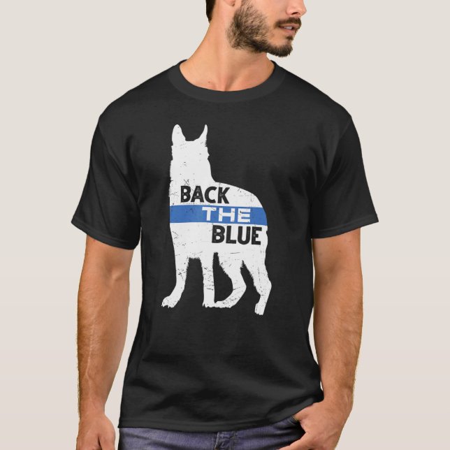 Polis K9-utbildare 1 T Shirt (Framsida)