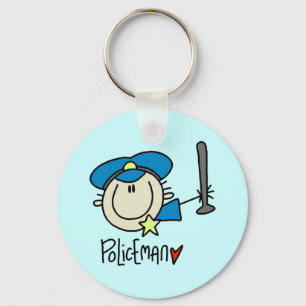 Polis Keychain Nyckelring