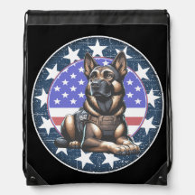 Polis Militär Hund K9 Enhet