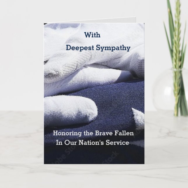 Polis - militärt sympatikort kort (Framsida)