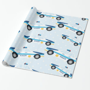 Polis mönster presentpapper