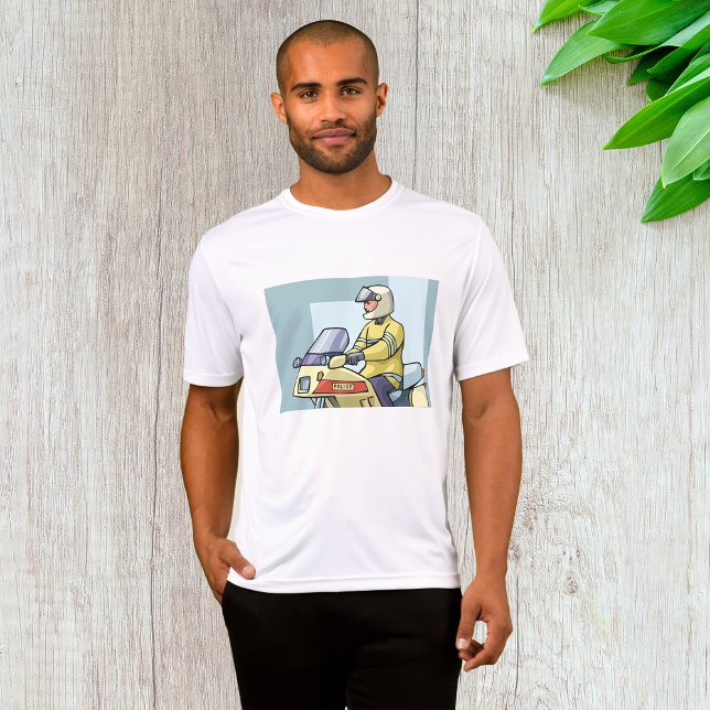 Polis Motorcykel Officer Trafikpolis T Shirt (Skapare uppladdad)