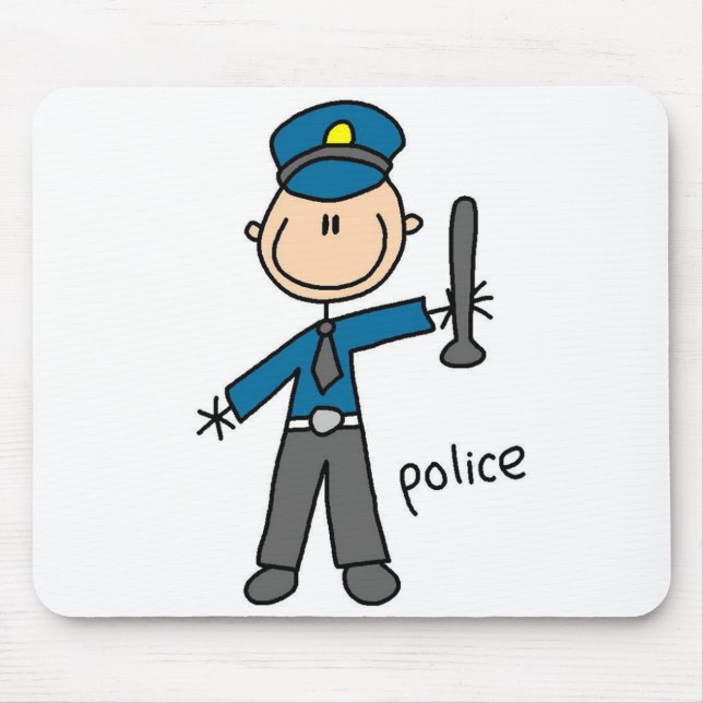 Polis Mousepad Musmatta (Framsidan)