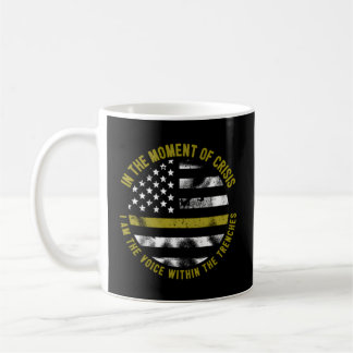 Polis- och brandsläckare än Guld Line Kaffemugg