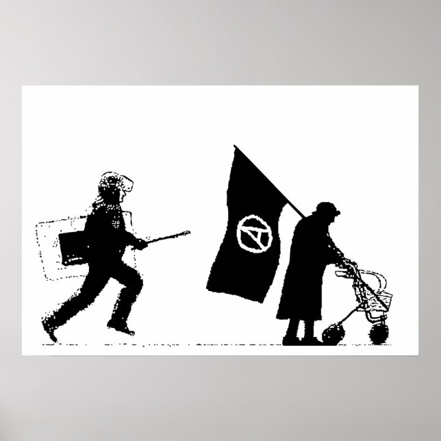 Polis och Granny Poster (Framsidan)
