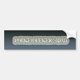 Polis pappa bildekal