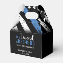 Polis Pension Blue Line Flagga Tillsatta lagar