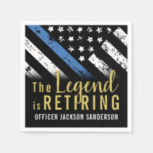 Polis Pension Thin Blue Line Tillsatta lagar