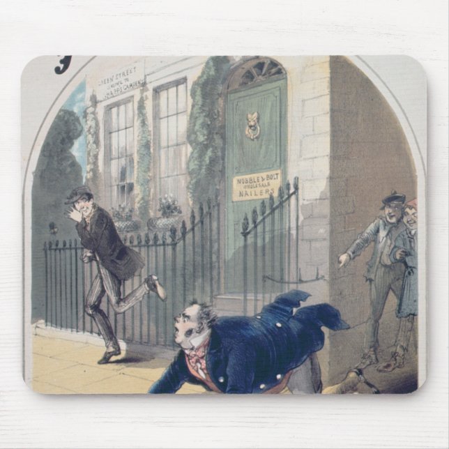 Polis! Polis! Sångbokomslag, c.1865 Musmatta (Framsidan)