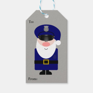 Polis Santa Presentetikett