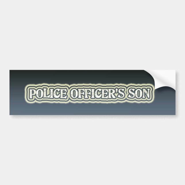 Polis Son Bildekal (Framsidan)