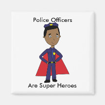 Polis Toppen Hero African American Personalize