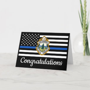 Polisakademin Anpassningsbar Logotyp Grad Grattiss Kort