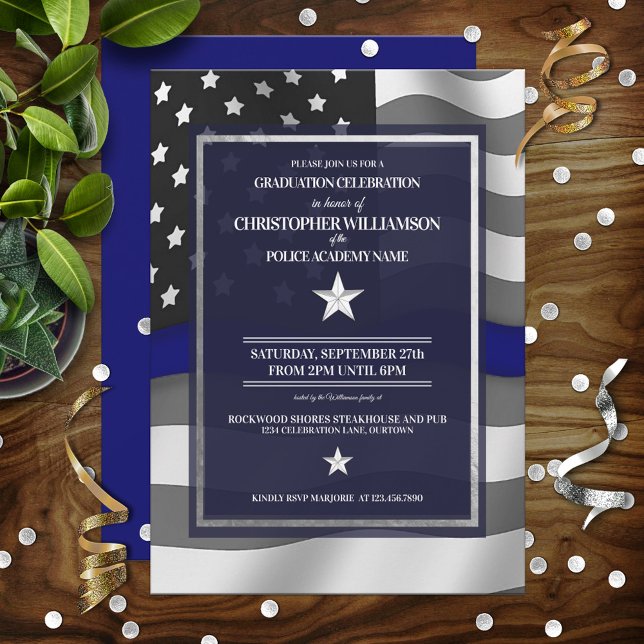 Polisakademins Studentfest Inbjudningar (Skapare uppladdad)