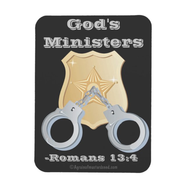 Polisassistent Badge Magnet (Vertikal)
