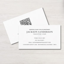 Polisavdelning Rättsväsende QR-kod