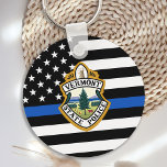 Polisavdelningen Anpassningsbar Logotyp Tillsatta  Nyckelring<br><div class="desc">Tunnin Blue Line Police Department Keychain - American flagga in Police Flagga färg, modern black and blue design . Anpassa med din avdelnings logotyp och anpassa dig med poliser i namn. Denna nyckelkedja i personlig tillsatta lagar är perfekt för polismyndigheter och tillsatta lagar-officerare, kampanjidéer eller gåvor till poliser. COPYRIGHT ©...</div>