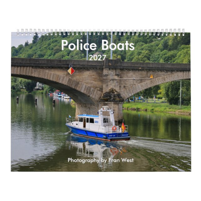 Polisbåtar 2027 kalender (Omslag)