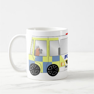 Polisbil UK Kaffemugg