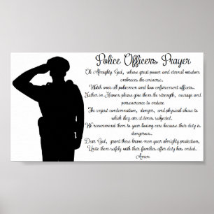 Polisbön Poster