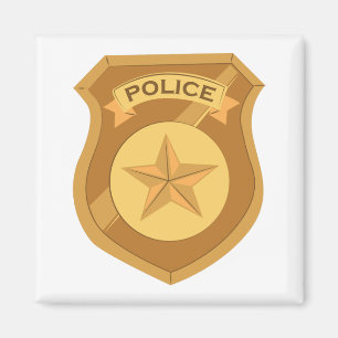 Polisbricka Magnet