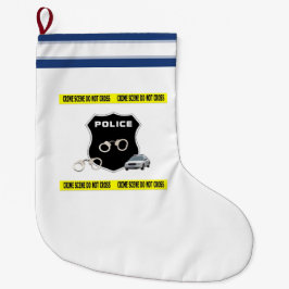 Polisbrottplats Stor Julstrumpa