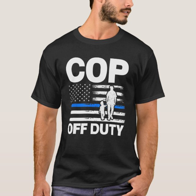 Poliscenter för poliskår t shirt (Framsida)