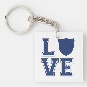 Polischef Badge - L O V E