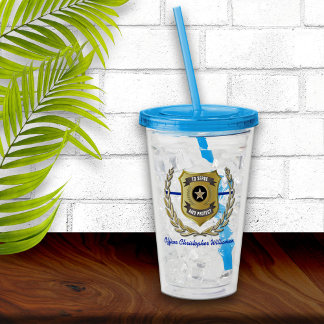 Polischef Badge Take Away Mugg