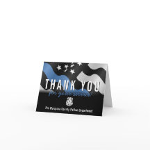 Polischef Blue Line Tillsatta lagar