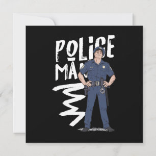 Polischef Gift Inbjudningar