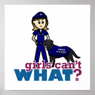 Polischef i Hund Poster