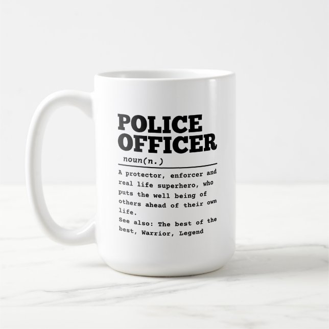 Polischef Kaffemugg (Vänster)