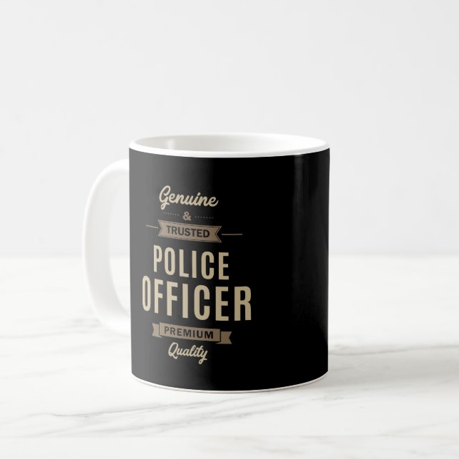 Polischef Kaffemugg (Framsida vänster)