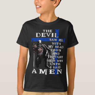 Polischef Knight Templar - Djävulen såg mig T Shirt