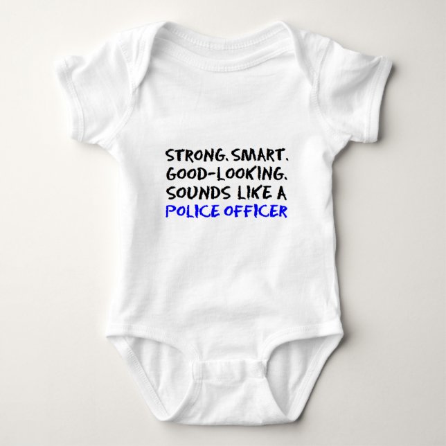 Polischef ljud tee shirt (Framsida)
