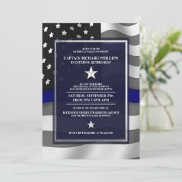 Polischef Pension Party Inbjudningar