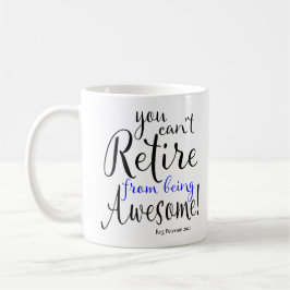 Polischef Pension Thin Blue Line Kaffemugg