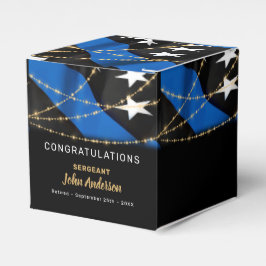 Polischef Pension Thin Blue Line Party Presentaskar