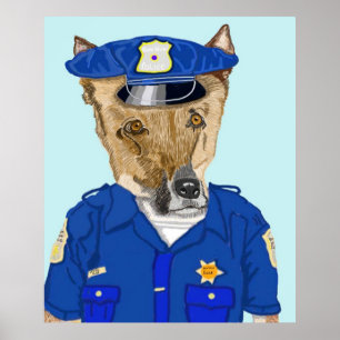 Polischef Ruff Poster