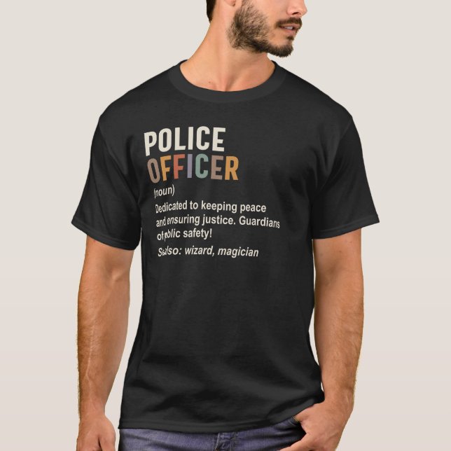 Polischef T Shirt (Framsida)