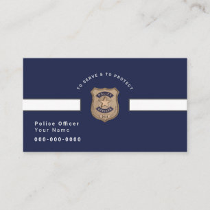 Polischef Visitkort