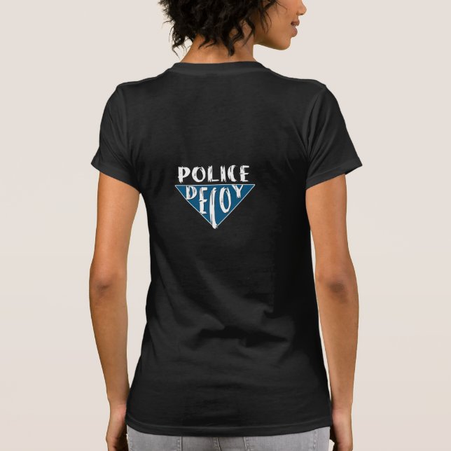 PolisDecoy Decal Tshirt T-shirt (Baksida)