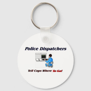 PolisDispatchers Nyckelring