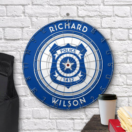 Polisemblem Dartboard Darttavla