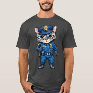 Polisen cat T-Shirt