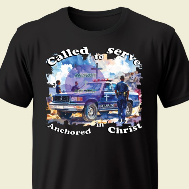 Polisen - Christian T Shirt (Skapare uppladdad)