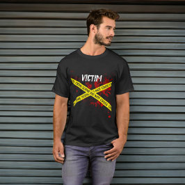 Polisen Crime Scene Tape Murder Mystoppoffer T Shirt